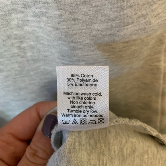 J. Crew Grey T-Shirt Dress Size XS - Picture 5 of 5